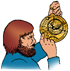Illustration of astrolabe