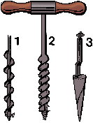 Illustration of auger