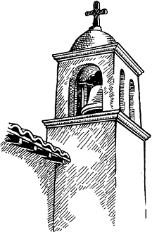 Illustration of belfry