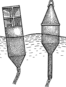 Illustration of buoy