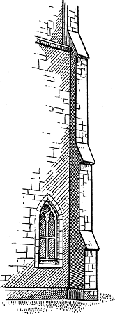 Illustration of buttress