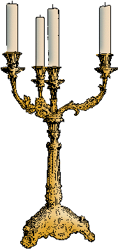Illustration of candelabra