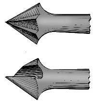 Illustration of countersink