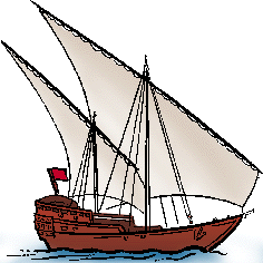 Illustration of dhow