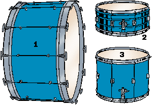Illustration of drum