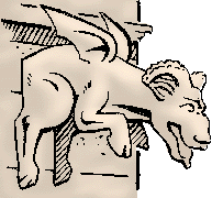 Illustration of gargoyle