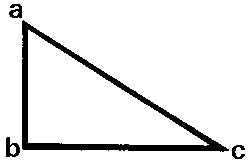 Illustration of hypotenuse