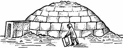 Illustration of igloo