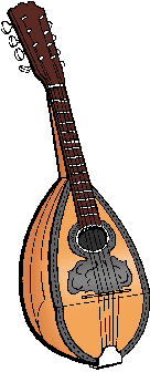 Illustration of mandolin