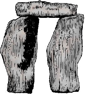Illustration of megalith