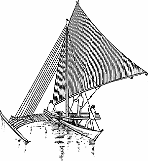 Illustration of outrigger