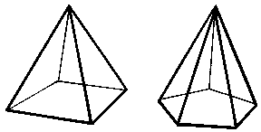 Illustration of pyramid