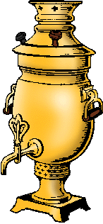 Illustration of samovar