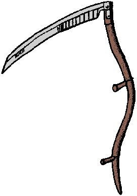 Illustration of scythe
