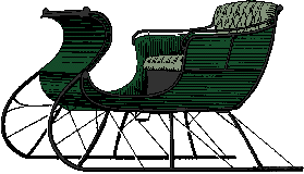 Illustration of sleigh