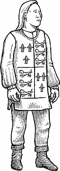 Illustration of tabard