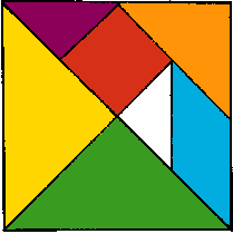 Illustration of tangram