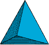 Illustration of tetrahedron