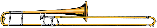 Illustration of trombone