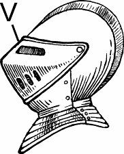 Illustration of visor