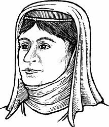 Illustration of wimple