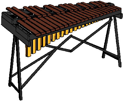 Illustration of xylophone