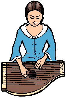 Illustration of zither